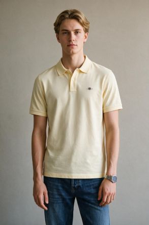 ΠΟΛΟ GANT VANILLA YELLOW