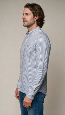 ΠΟΥΚΑΜΙΣΟ GANT 2001.3003462-423 BLUE