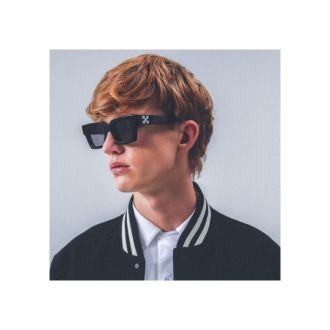 ΓΥΑΛΙΑ ΗΛΙΟΥ OFF WHITE VIRGIL BLACK/LOGO DARK GREY