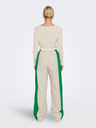 SPRING PANT ONLY JOSE COLORBLOCK BEIGE