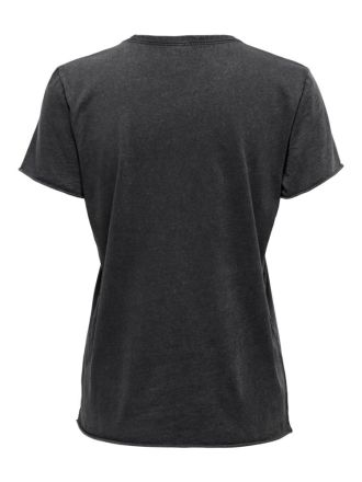 T-SHIRT ONLY LUCY REG S/S TOP BLACK