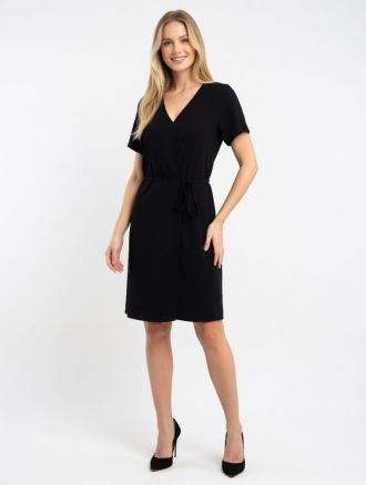 DRESS VERO MODA VMBRIT SS SHORT DRESS JRS BLACK
