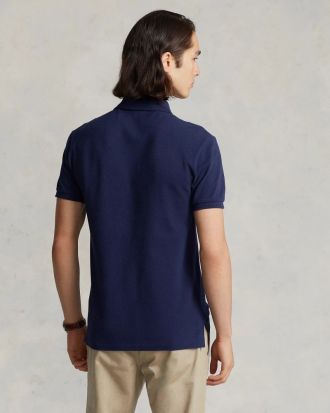 ΑΝΔΡΙΚΟ ΠΟΛΟ POLO RALPH LAUREN S/S ICONIC MESH CORE REPLEN BLUE