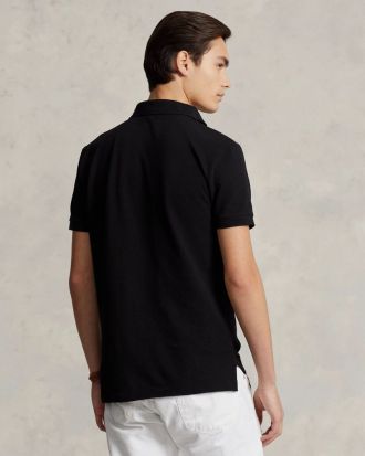 ΑΝΔΡΙΚΟ ΠΟΛΟ POLO RALPH LAUREN S/S ICONIC MESH CORE REPLEN BLACK