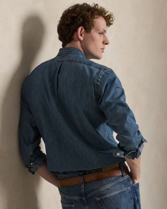 ΠΟΥΚΑΜΙΣΟ POLO RALPH LAUREN CORE REPLEN NAVY