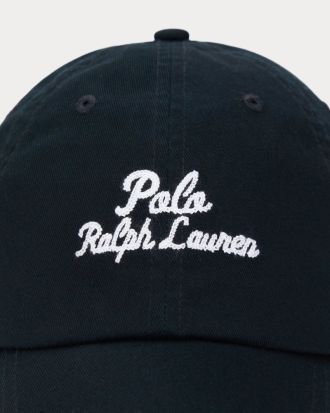 ΑΝΔΡΙΚΟ ΚΑΠΕΛΟ POLO RALPH LAUREN EMBROIDERED TWILL BALL CAP BLACK