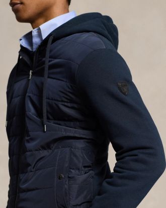 ΑΝΔΡΙΚΟ ΖΑΚΕΤΑ POLO RALPH LAUREN HYBRID HOODED JACKET COLLECTION NAVY