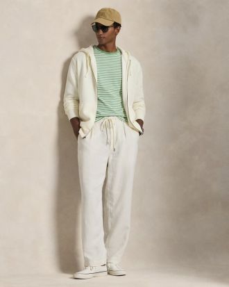 ΖΑΚΕΤΑ POLO RALPH LAUREN FZHOODM1-LONG SLEEVE-CLUBHOUSE CREAM