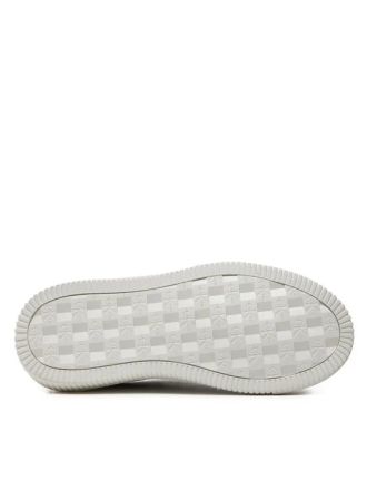 SNEAKER CALVIN KLEIN CHUNKY CUPSOLE LACEUP LTH ML MTL BLACK/EGGSHELL