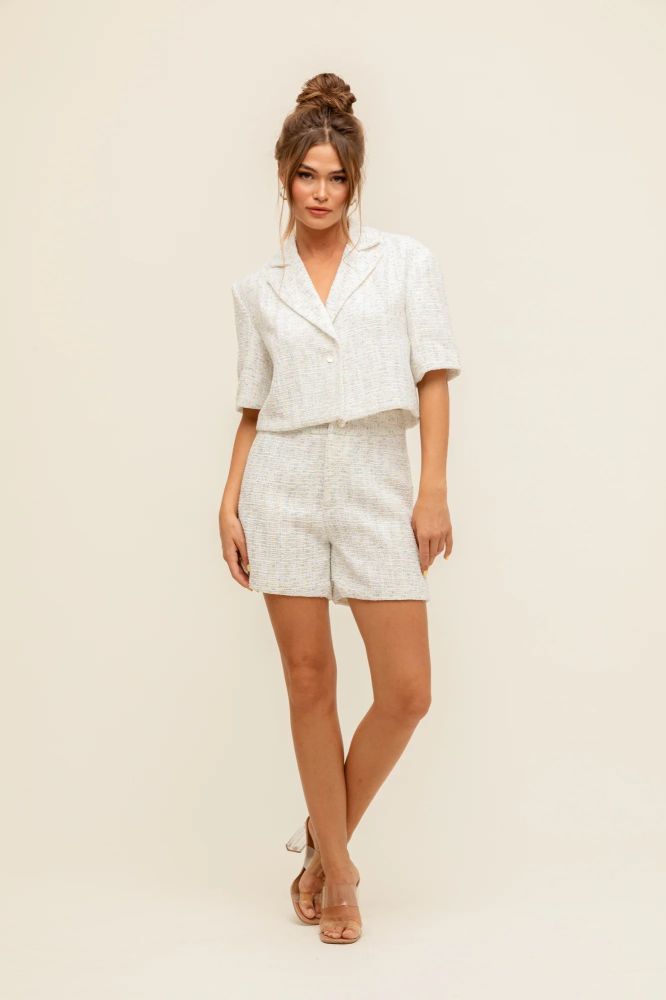 SHORTS RUT & CIRLCE JESSIE WHITE RUT&CIRCLE φωτογραφία