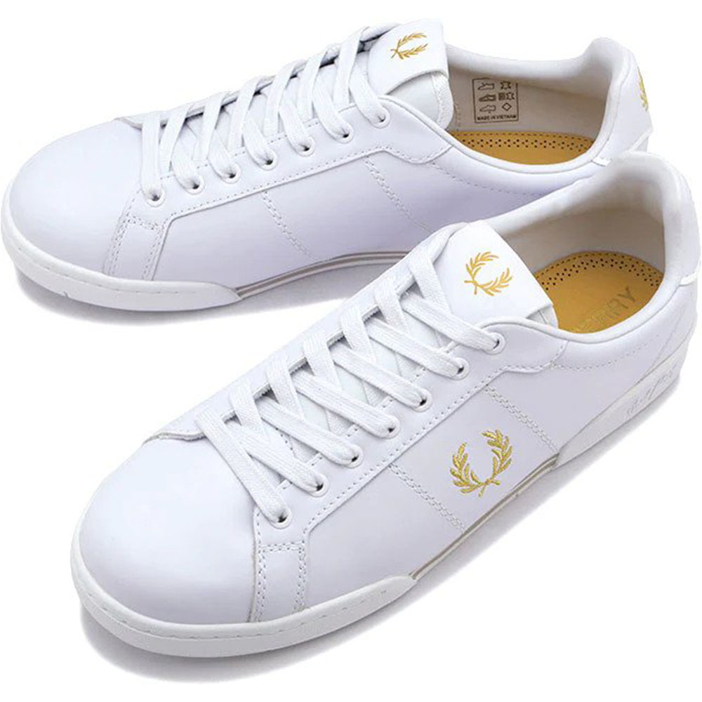 SNEAKER FRED PERRY LEATHER WHITE FRED PERRY ΛΕΥΚΟ