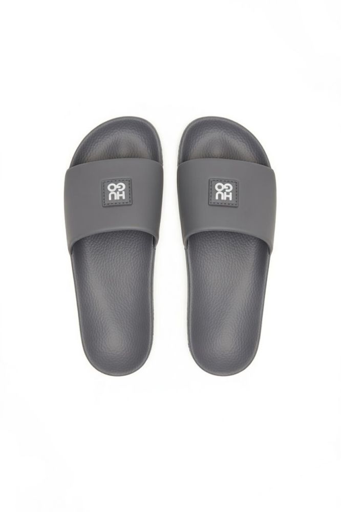 SLIDES HUGO TIMEIN GREY HUGO BOSS φωτογραφία