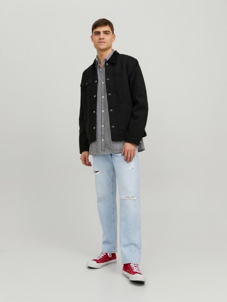 ΤΖΙΝ JACK & JONES JJICHRIS JJORIGINAL SBD 120 PCW SN BLUE DENIM JACK&JONES φωτογραφία