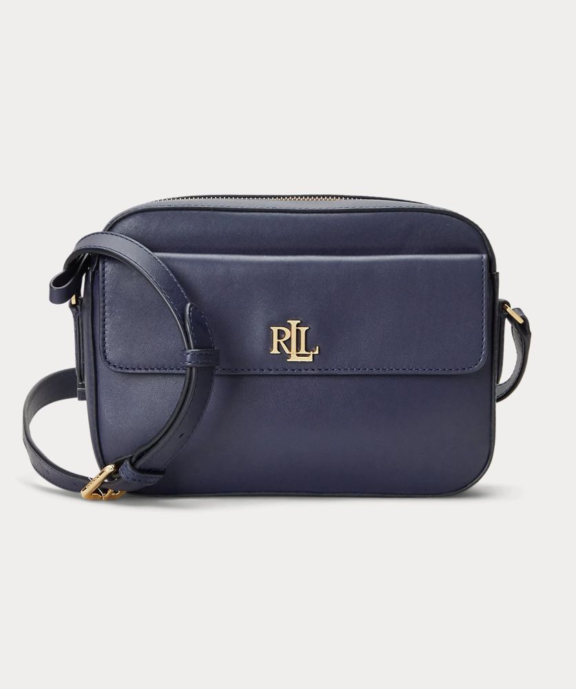  ΓΥΝΑΙΚΕΙΑ ΤΣΑΝΤΑ POLO RALPH LAUREN MARCY CAMERA CROSSBODY MEDIUM CORE NAVY POLO RALPH LAUREN 2025