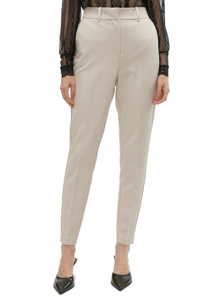  ΠΑΝΤΕΛΟΝΙ VERO MODA VMHOLLY HIGH RISE TROUSERS PUMICE STONE VERO MODA 2025